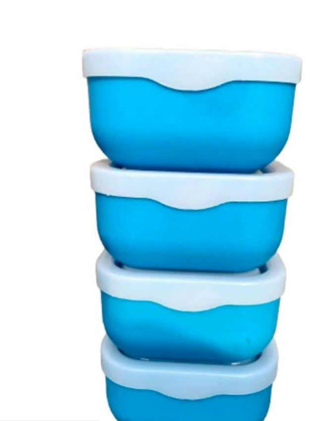 Food storage box container pack of 4