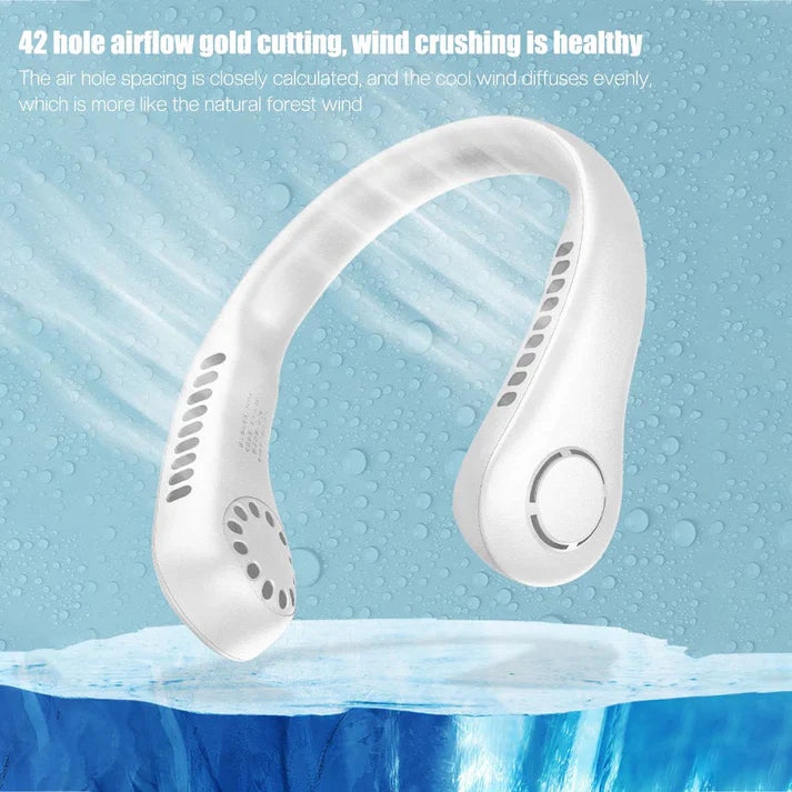 Portable Hanging Neck Fan | USB Rechargeable t4trendz