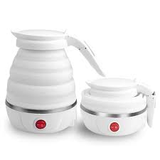 Fast Boiling Portable Travel Kettle | Quick Boil Silicone Collapsible Electric Kettle | T4Trendz t4trendz