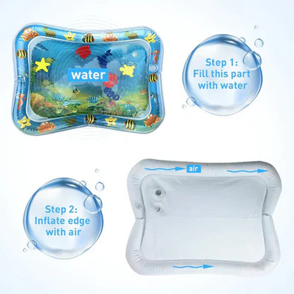 Inflatable Baby Water Play Mat – Tummy Time Mat for Infants & Toddlers