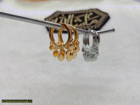 1 carat gold plated bali style earrings t4trendz