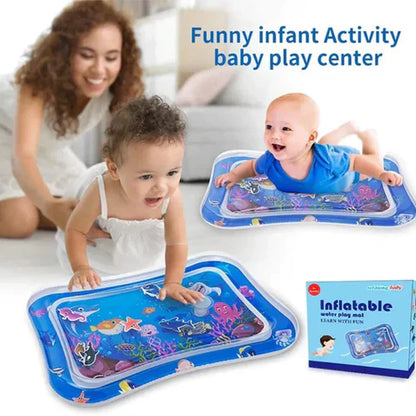 Inflatable Baby Water Play Mat – Tummy Time Mat for Infants & Toddlers