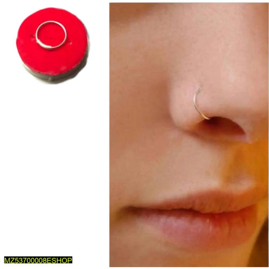 1 PC chandi women's nose pin t4trendz