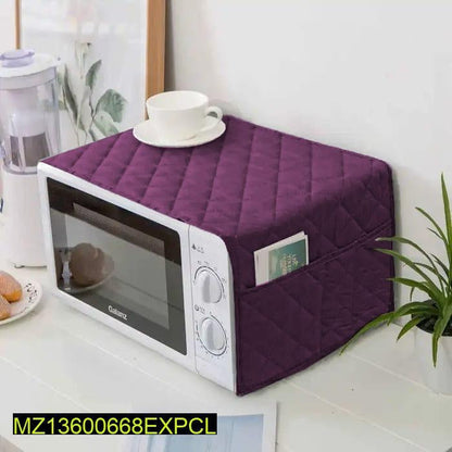 Cotton quilted microwave oven cover 1 PC t4trendz