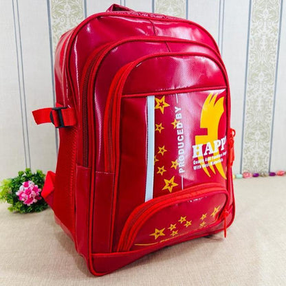 Red school bag