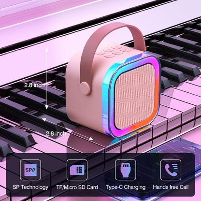 K12 Mini Wireless Bluetooth Karaoke Speaker with Mic