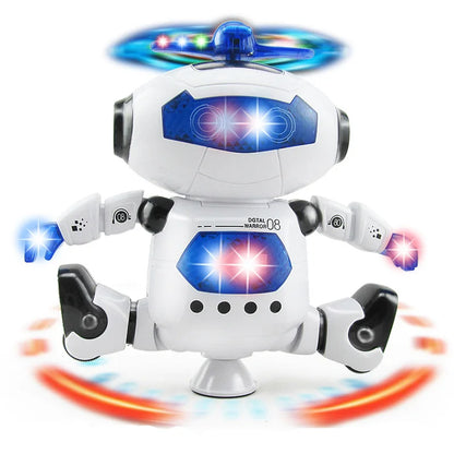 Space Dancer Smart Robot Toy – Interactive Walking Humanoid with Lights, Music & Sounds for Kids