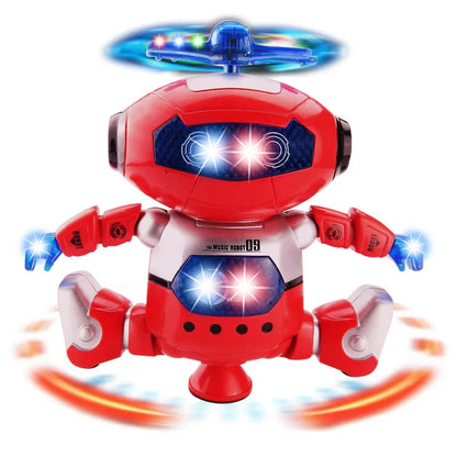 Space Dancer Smart Robot Toy – Interactive Walking Humanoid with Lights, Music & Sounds for Kids
