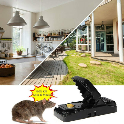 pack of two Universal Mouse Catcher, Indoor Reusable Rat Trap t4trendz