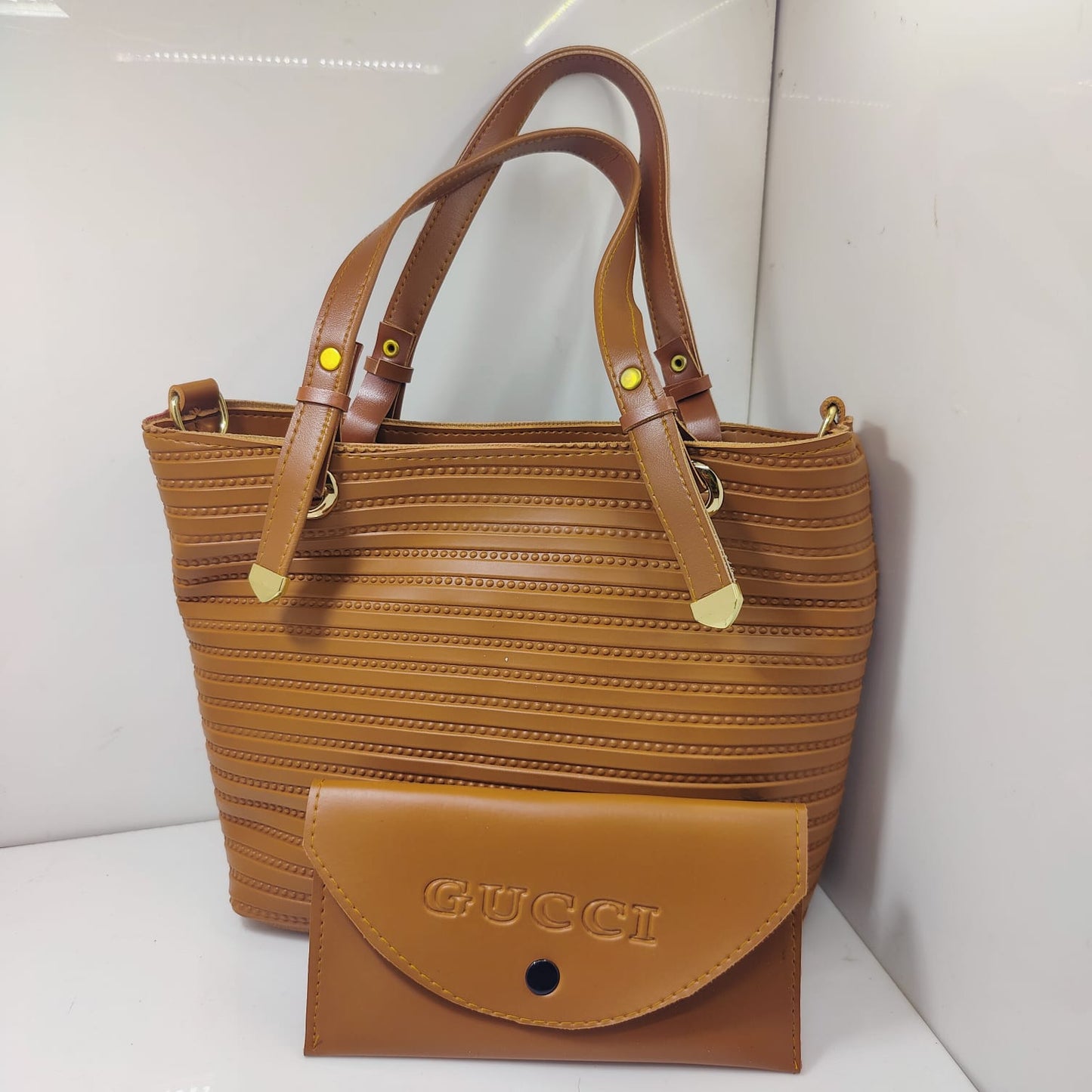 2 piece leather hand bag t4trendz