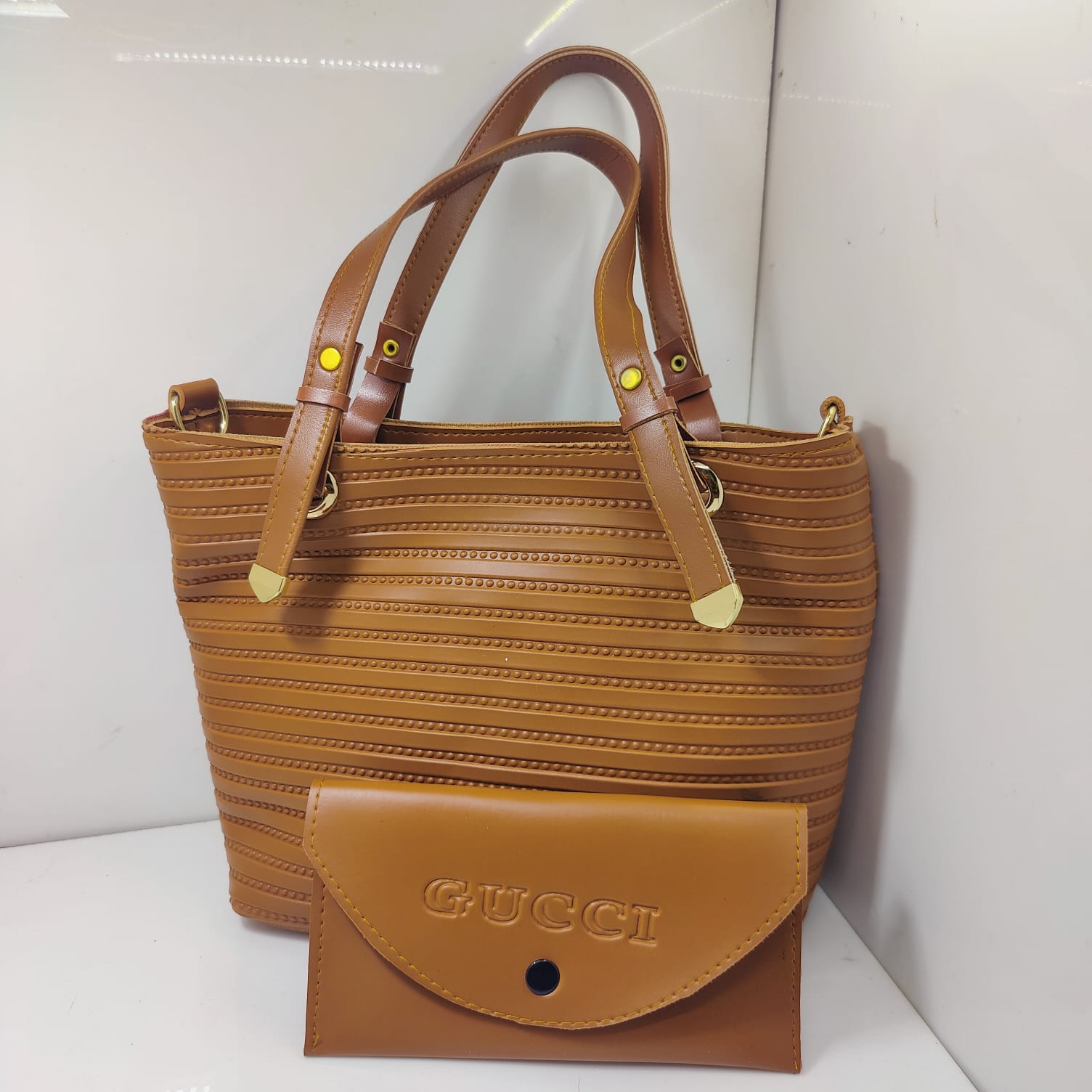 2 piece leather hand bag t4trendz