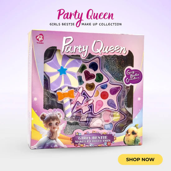 Sparkle & Shine Party Queen Makeup Kit for Girls