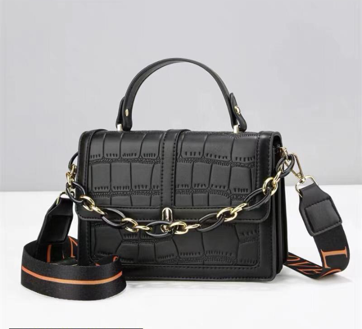 Nylon Plain Hand Bag in Assorted Color t4trendz