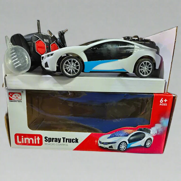 Limit Spray RC Truck Car – Remote Control Vehicle with Lights & Water Mist (Random Colors)