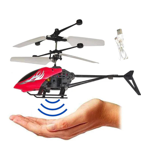 Buy Hand Induction Flying Helicopter Toy with Infrared Sensor – Rechargeable & Safe for Kids