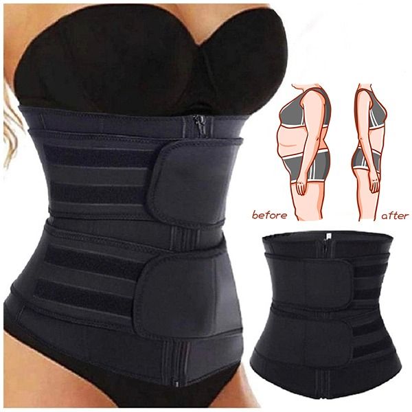 Zipper slimming belt Little chic