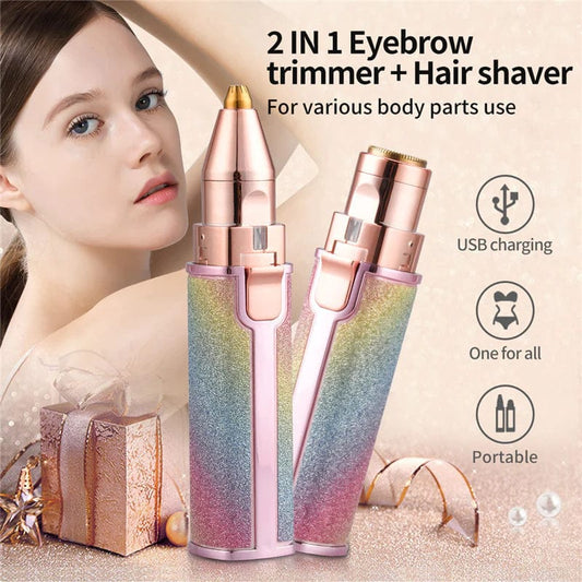 2 IN 1 EYEBROW TRIMMER t4trendz