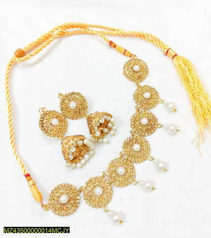 Artificial stones fancy choker set t4trendz