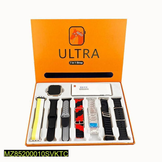 7 in 1 strap with smart watch Markaz