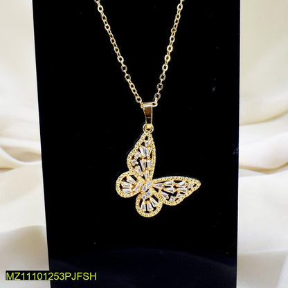 Butterfly style pendant t4trendz