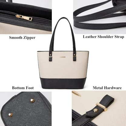 Shop Large Capacity Premium 3pcs Handbag Set at T4Trendz t4trendz